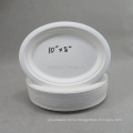 Bagasse Disposable Eco Tableware Oval Paper Plate